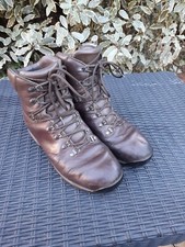 Iturri Army Boots Patrol Boots Genuine  Size 10m Military Brown Used