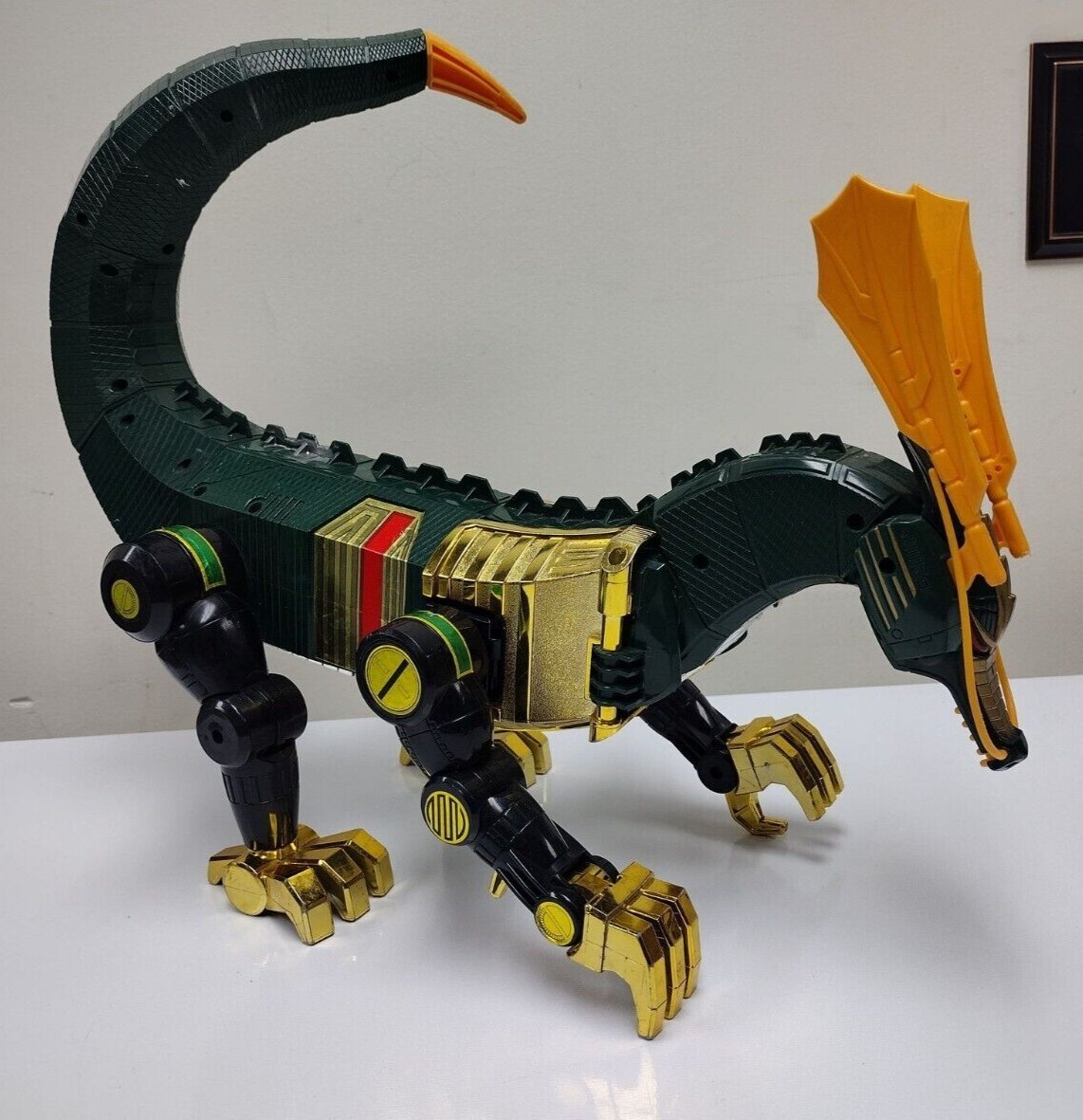 1995 Bandai Power Rangers Serpentera Lord Zedd Zord Green Dragon eBay