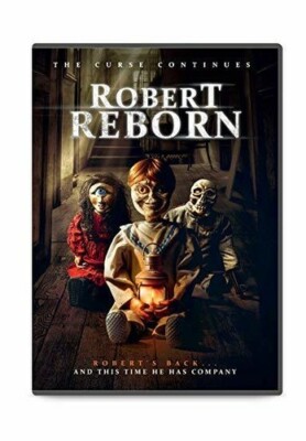 ROBERT REBORN -  Killer Doll  Movie (2019) - HORROR - w/Slipcase Cover-New DVD