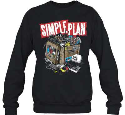 Simple Plan band album black Sweatshirt Unisex All sizes S to 5Xl JY288