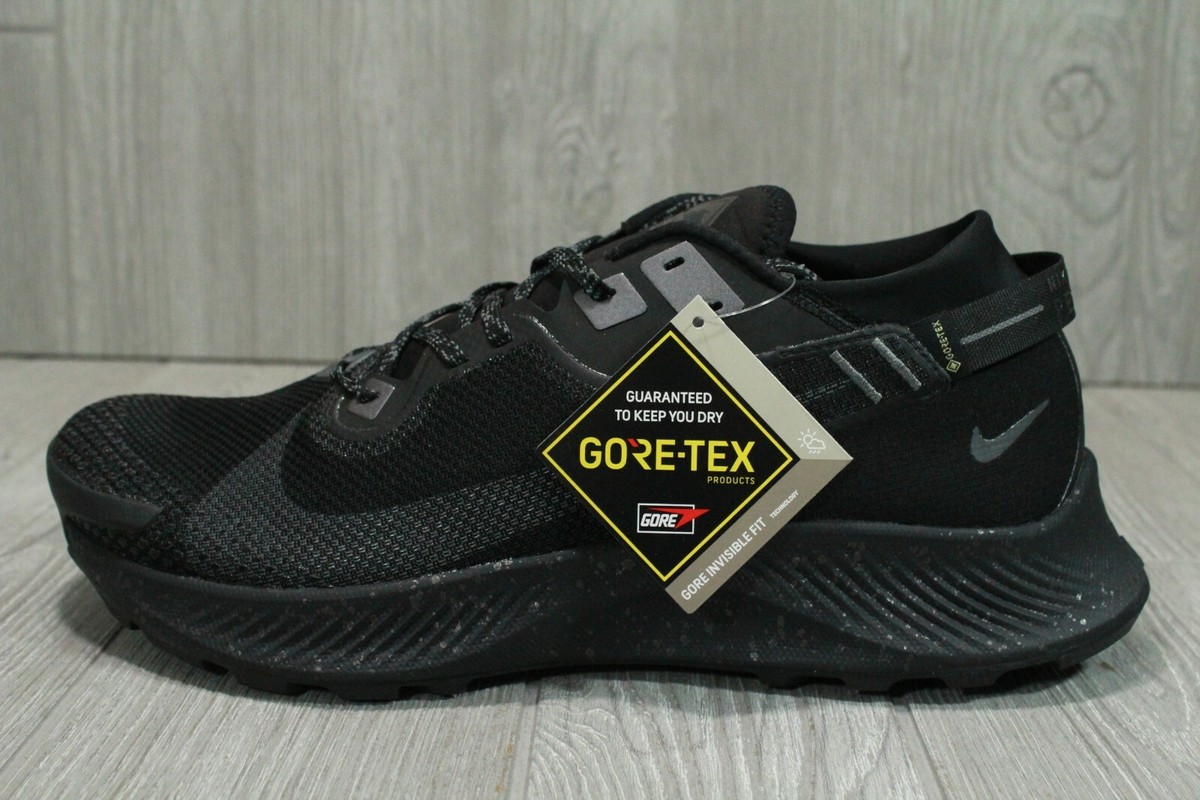 New Nike Pegasus Trail 2 GORE-TEX Mens SZ 7.5-8.5 Black Running