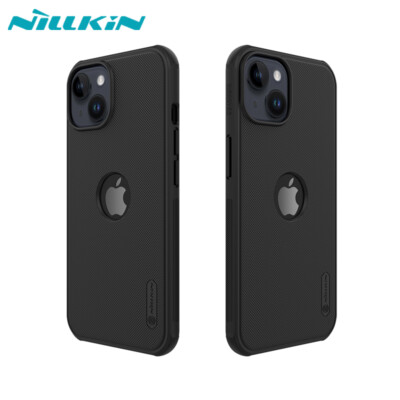 Nillkin for iPhone 13 Case (logo cutout) Frosted Matte Heavy Duty Cover