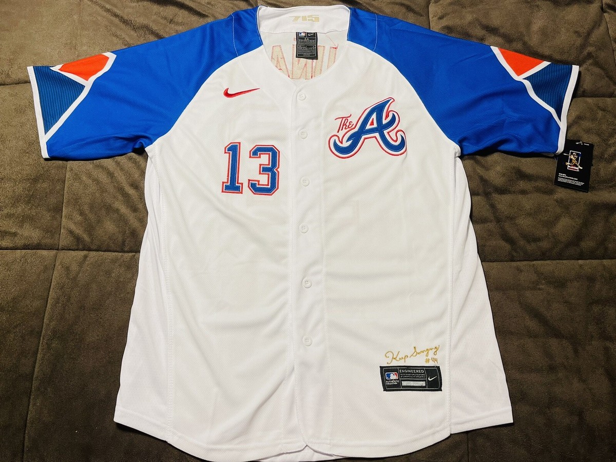 Men's 2024 Atlanta Braves Ronald Acuna Jr. City Connect Men's 2024 Atlanta Braves Ronald Acuna Jr. City Connect