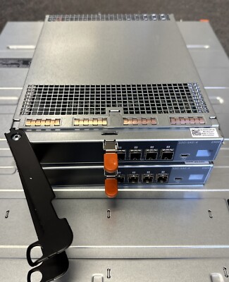 Set Of 2 Dell SCv300 12G-SAS-4 12Gb SAS EMM Enclosure Management Module 02x93x