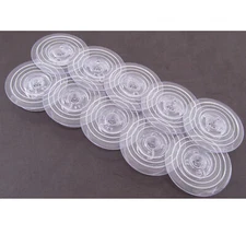 10PCS Clear Bobbins Fit Singer 600E, 603, 604, 620, 625, 628, 629 Sewing Machine