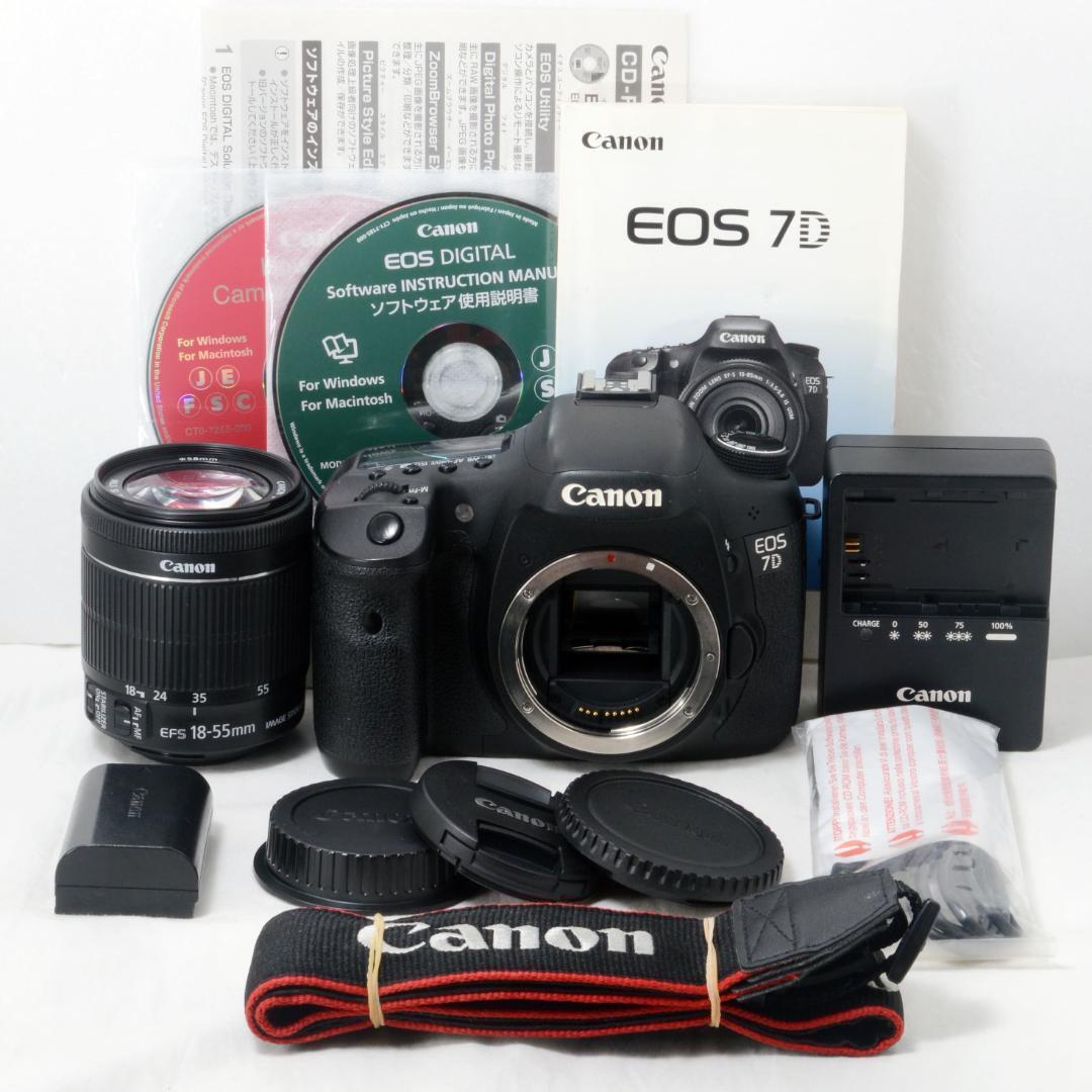 Canon 7D/EF-S 18-55mmIS (良品） 【公式通販】