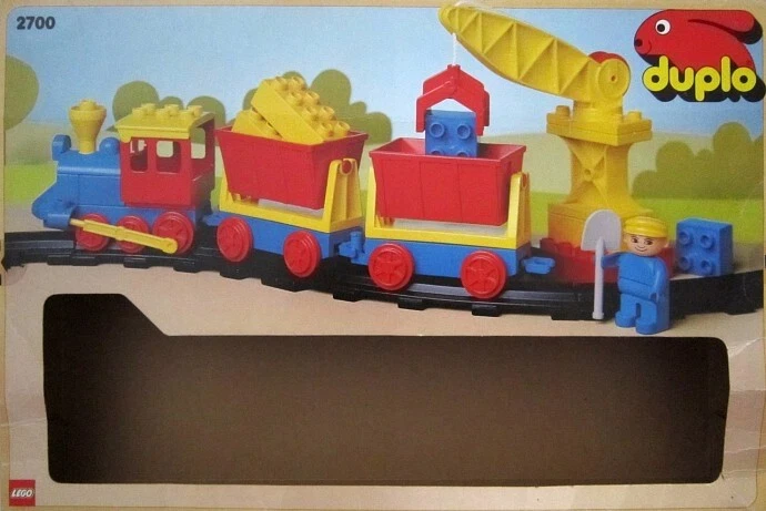 lego duplo train vintage