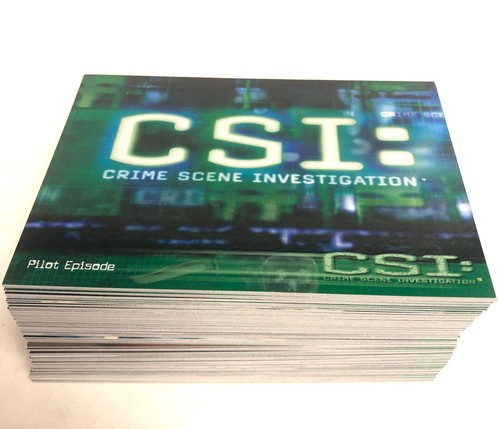 2003 CSI Complete Trading Card Set 1-100 Series 1 Strictly Ink - Picture 1 of 5