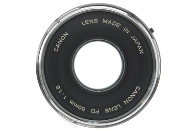 Exc+5] Canon AE-1 SLR Film Camera Black Body＋Canon Lens FD 50mm