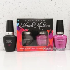CUCCIO Veneer Match Makers - ARGENTINIAN AUBERGINE 6014 Gel & Lacquer Duo Kit
