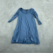 Lulus Womens Blue Midi Dress Rayon Spandex Blend XS NWT 1112