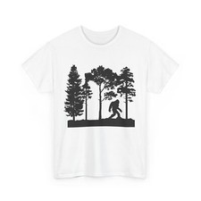 Sasquatch Shirt, Forest Bigfoot Lovers Sasquatch Believers