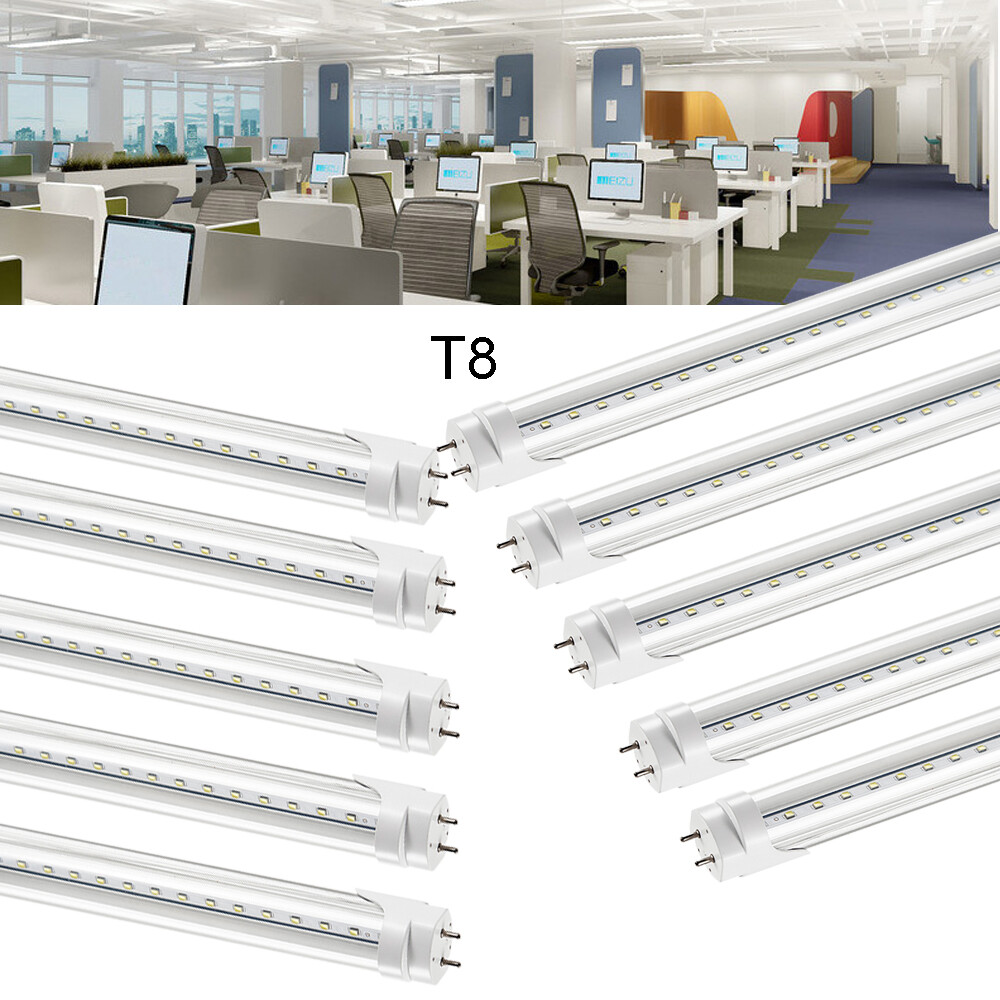 10X 120CM T8 LED Tube Röhre Leuchte Leuchtstoffröhre Beleuchtung Kaltweiß Lampe 10X 120CM T8 LED Tube Röhre Leuchte Leuchtstoffröhre Beleuchtung Kaltweiß Lampe