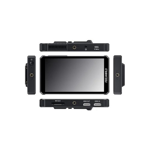 FEELWORLD PS6 5.5" IPS FHD1920x1080 Camera Field Monitor OLED TouchScreen 4K HDM - Picture 3 of 6