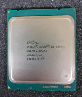 Intel Xeon E5-2660 v2, 10C/20T, 2.20-3.00GHz, tray