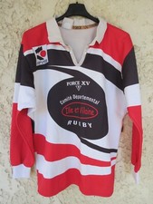Maillot rugby Comité Départemental ILLE ET VILAINE porté n°9 vintage FORCE XV L