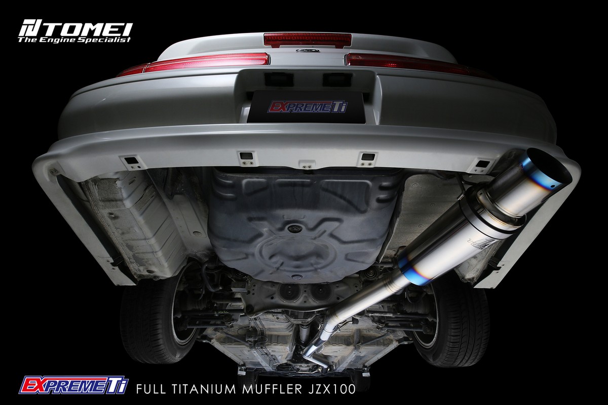 Tomei Expreme Titanium Muffler Kit for MARKII JZX100 1JZ-GTE