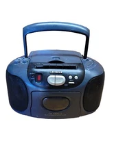 Aiwa CSD-EX110U Boombox CD-Casette Player-Radio-W/Cord-1995-Tested, Works Great!