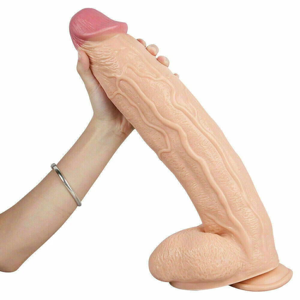 13and#039;and#039; Super Long Huge Monster Dildo Large Cock Big Giant Penis Sex Toy for Women eBay image