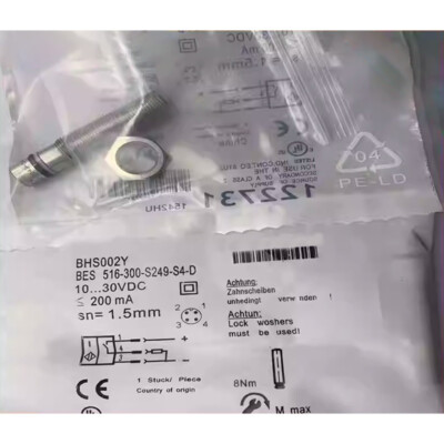 Sensore Di Prossimità BALLUFF BES 516-300-S249-S4-D – Nuovo, Originale