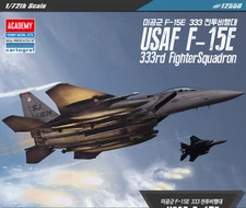 1/72 Scale USAF F-15E 333rd Fighter Squadron #12550 ACADEMY MODEL HOBBY KITS