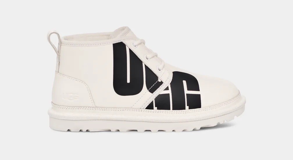 NEW UGG Mens Neumel Chopd Chukka Ankle Boot - 1129470 - White