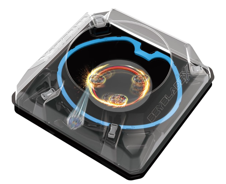BEYBLADE X BX-37 Double Extreme Stadium Set Bear Scratch 5-60F New