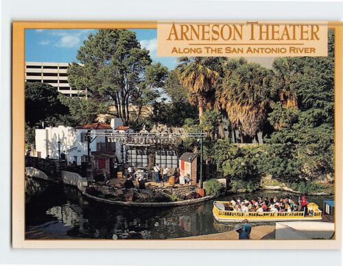 Postcard Arneson Theater Along The San Antonio River San Antonio Texas USA