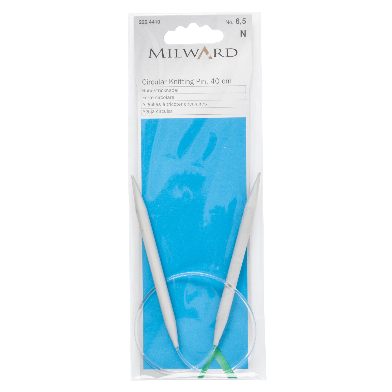 Milward Knitting Pins: Circular: Fixed: 40cm