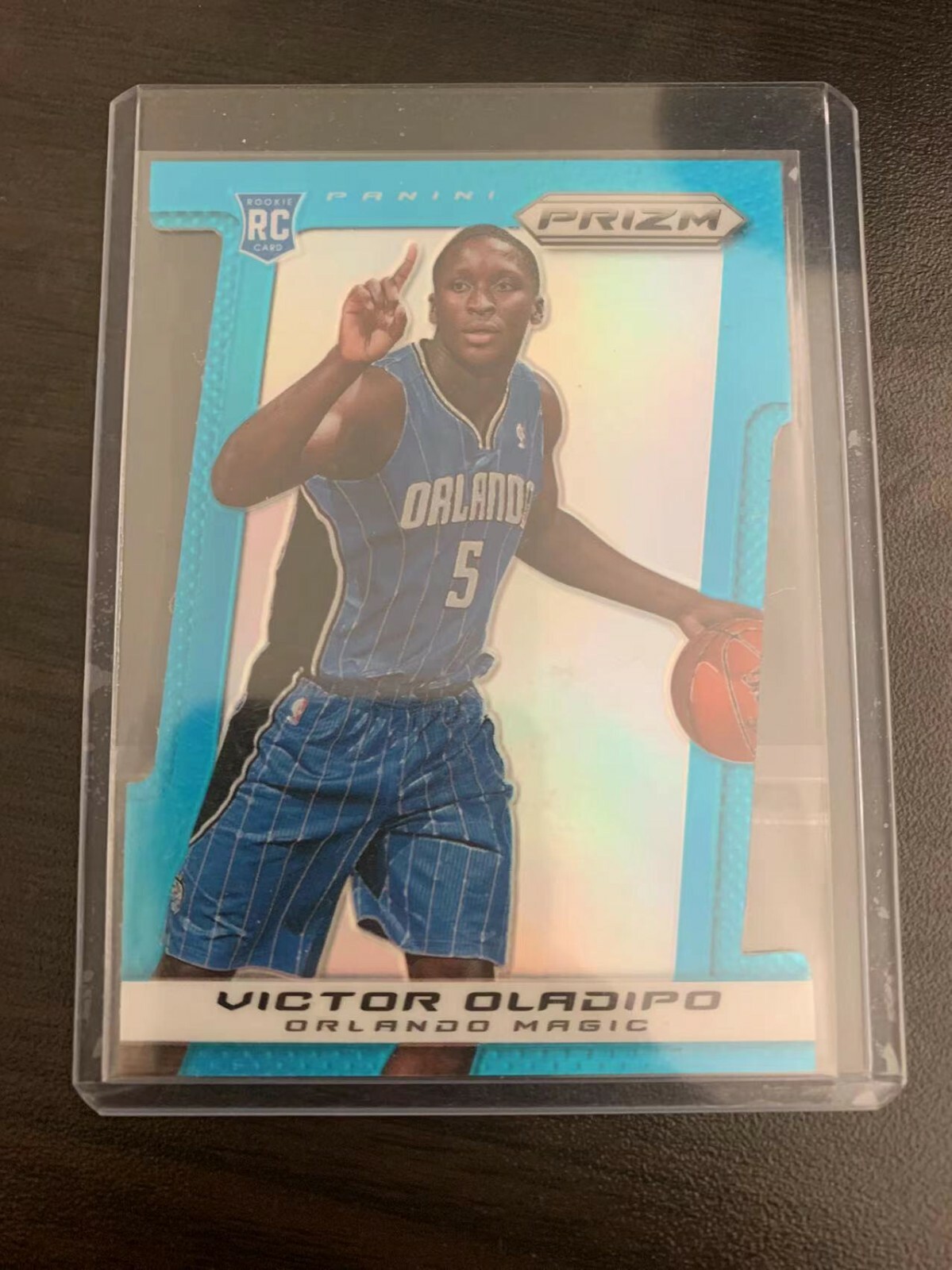 2013 Panini Prizm Light Blue Die-Cut /199 Victor Oladipo Rookie RC