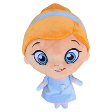 PELUCHE CENERENTOLA PRINCIPESSE DISNEY TESTONE PUPAZZO CON SUONO CM 28
