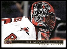 Kevin Weekes 2020-21 SP Signature Edition Legends UD Canvas Hockey #C-52
