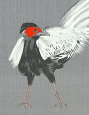 JOSEF WEISZ - Fasan - Farbsiebdruck - um 1957