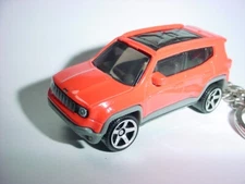 COMPATIBLE WITH JEEP RENEGADE CUSTOM KEYCHAIN keyring key BLING matchbox