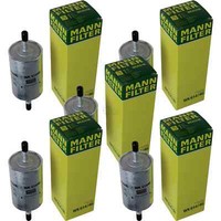 5X Mann-Filter Kraftstofffilter WK 614/46 Fuel Filter