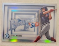 Blaze Jordan 2022 Bowman Chrome Bowman in 3D #B3D-7