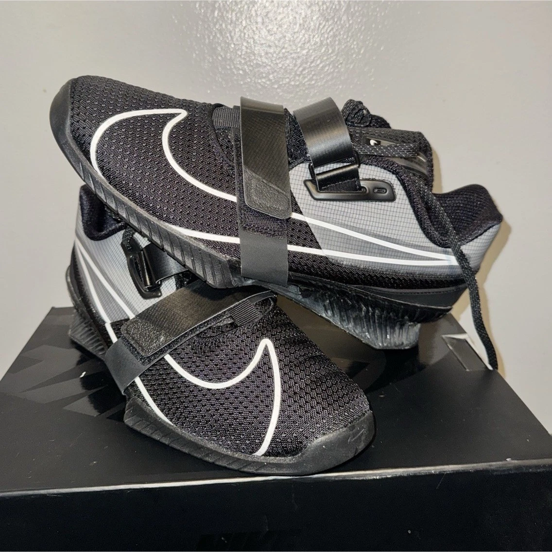 Nike Romaleos 4 White Black for Sale | Authenticity Guaranteed | eBay