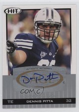 2010 SAGE Hit Silver Auto Dennis Pitta #A32 Auto 0q3