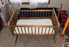 Vintage Jenny Lind bassinet