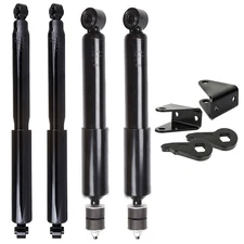 1-3" Torsion Keys+ Shock Extender & Full Set Shocks Struts for Silverado 2500 HD