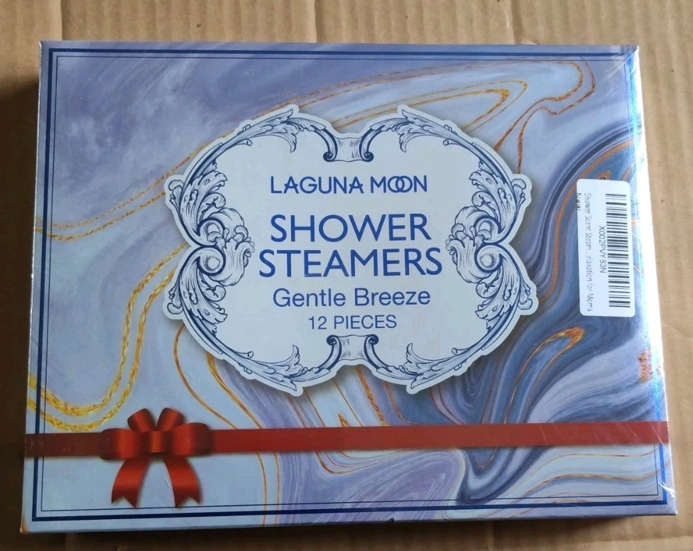 Laguna Moon Shower Steamers Gentle Breeze 12 Pieces New And Sealed