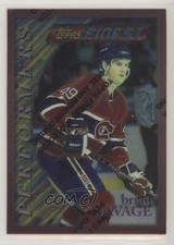 1995-96 Topps Finest Brian Savage #23 1b8
