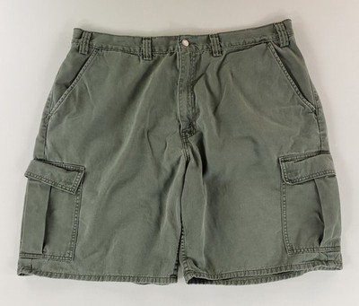 Levi's Shorts Cargo Silvertab VTG Y2K Green 10 Inch Inseam Mens 40