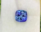Awesome Blue Tanzanite Cushion Cut 5-7 Ct Natural Loose Gemstone EGL Certified