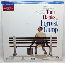 Forrest Gump,  2 Laserdiscs, 1995 pre-owned from Paramount, TOM HANKS, OOP