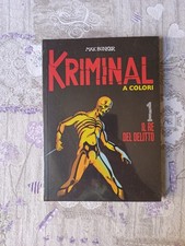 KRIMINAL  A COLORI  Num. 1  c/Figurine -  "Gazzetta dello Sport" - EDICOLA