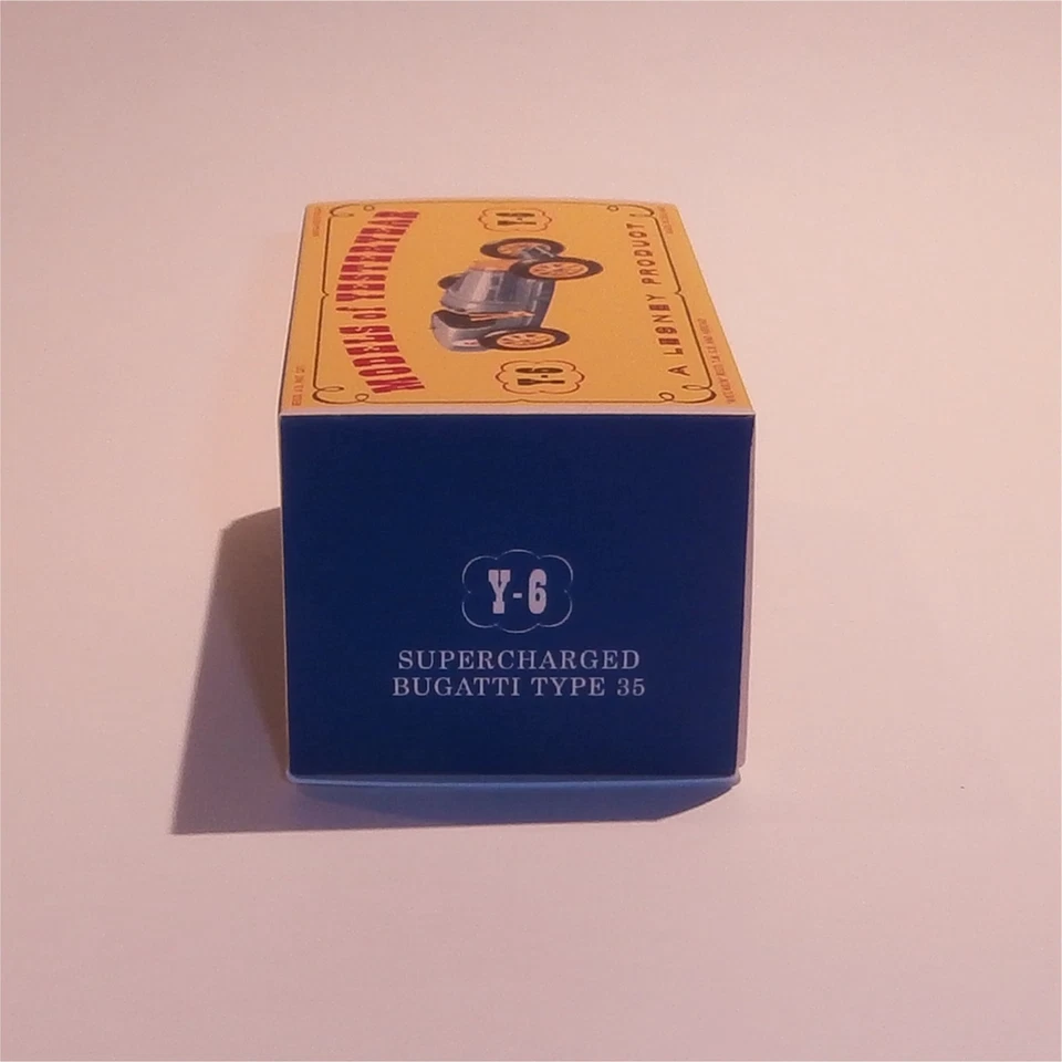 Matchbox Lesney Yesteryear 6 b 1926 Type 35 Bugatti D1 Style Repro Box - Image 3 of 4