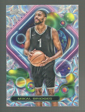 2023-24 Topps Cosmic Chrome - Mikal Bridges #11 Nucleus Refractor