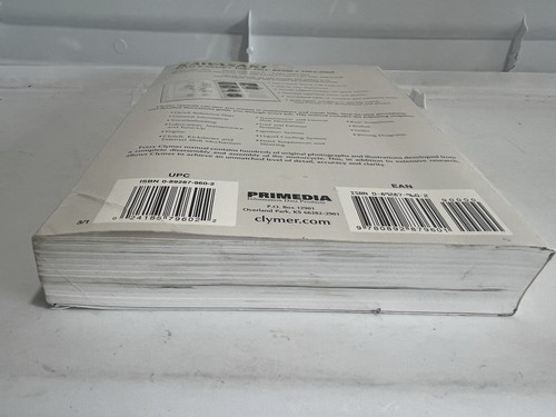Clymer M447-3 Service Shop Repair Manual Kaw KX125 / KX250 82-91 / KX500 83-04 - Picture 5 of 6