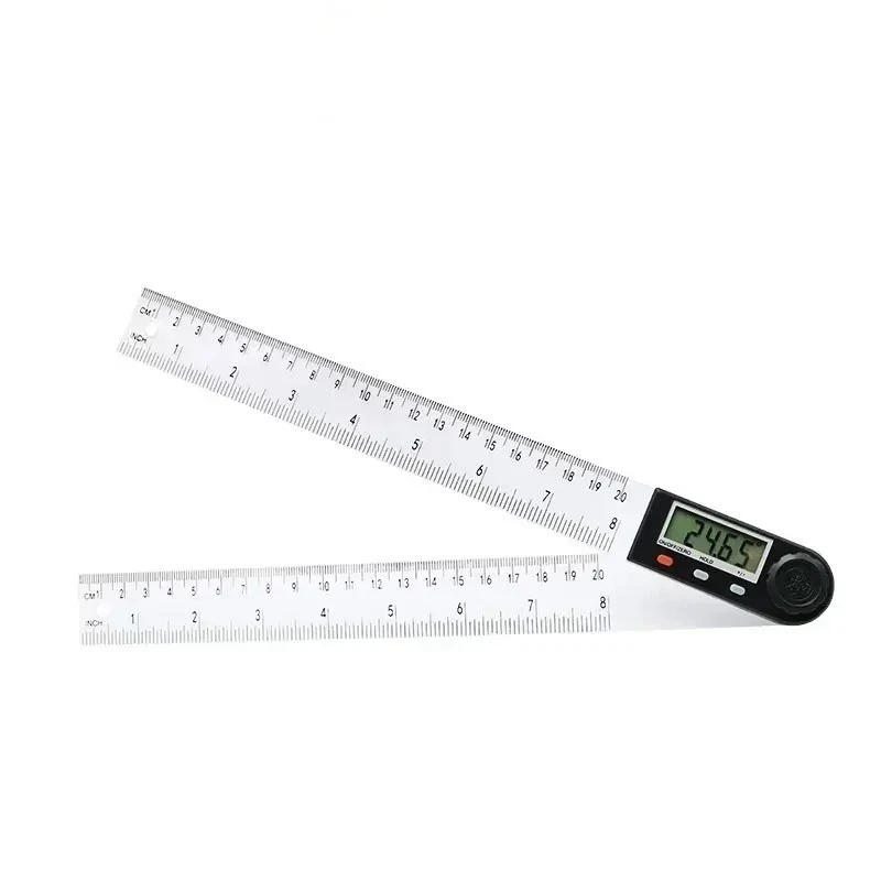 360 Degree Digital LCD Angle Finder Plastic Ruler Measure Gauge 0-200mm - UK - Image 2 of 4